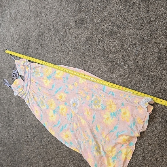 Free People Women Wisteria in Light Combo Maxi dress sz L - Picture 10 of 12